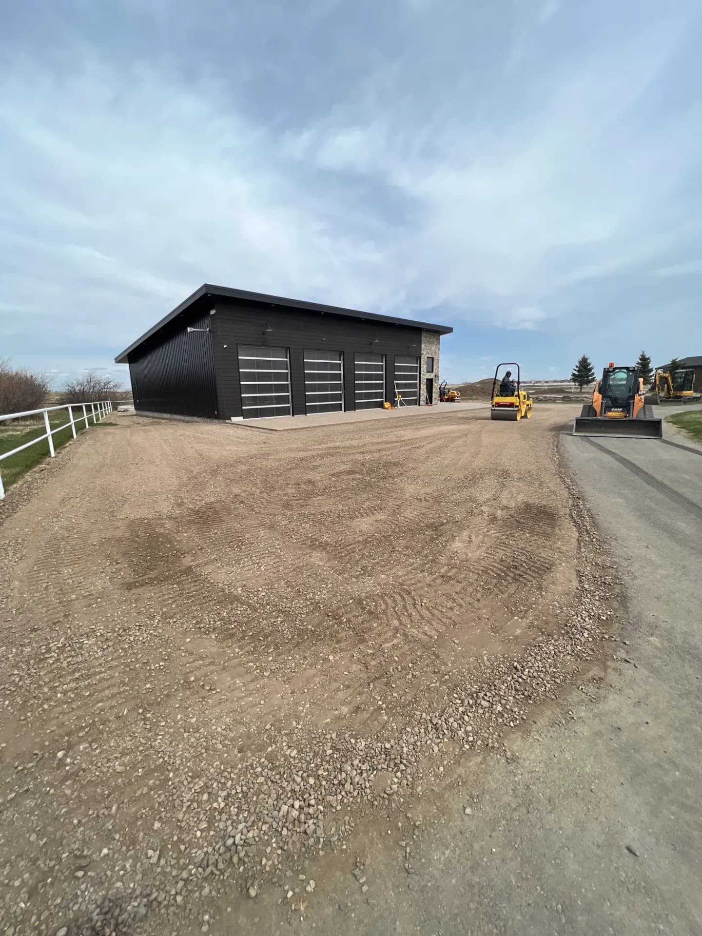 Professional acreage development services by Hansen's Excavating