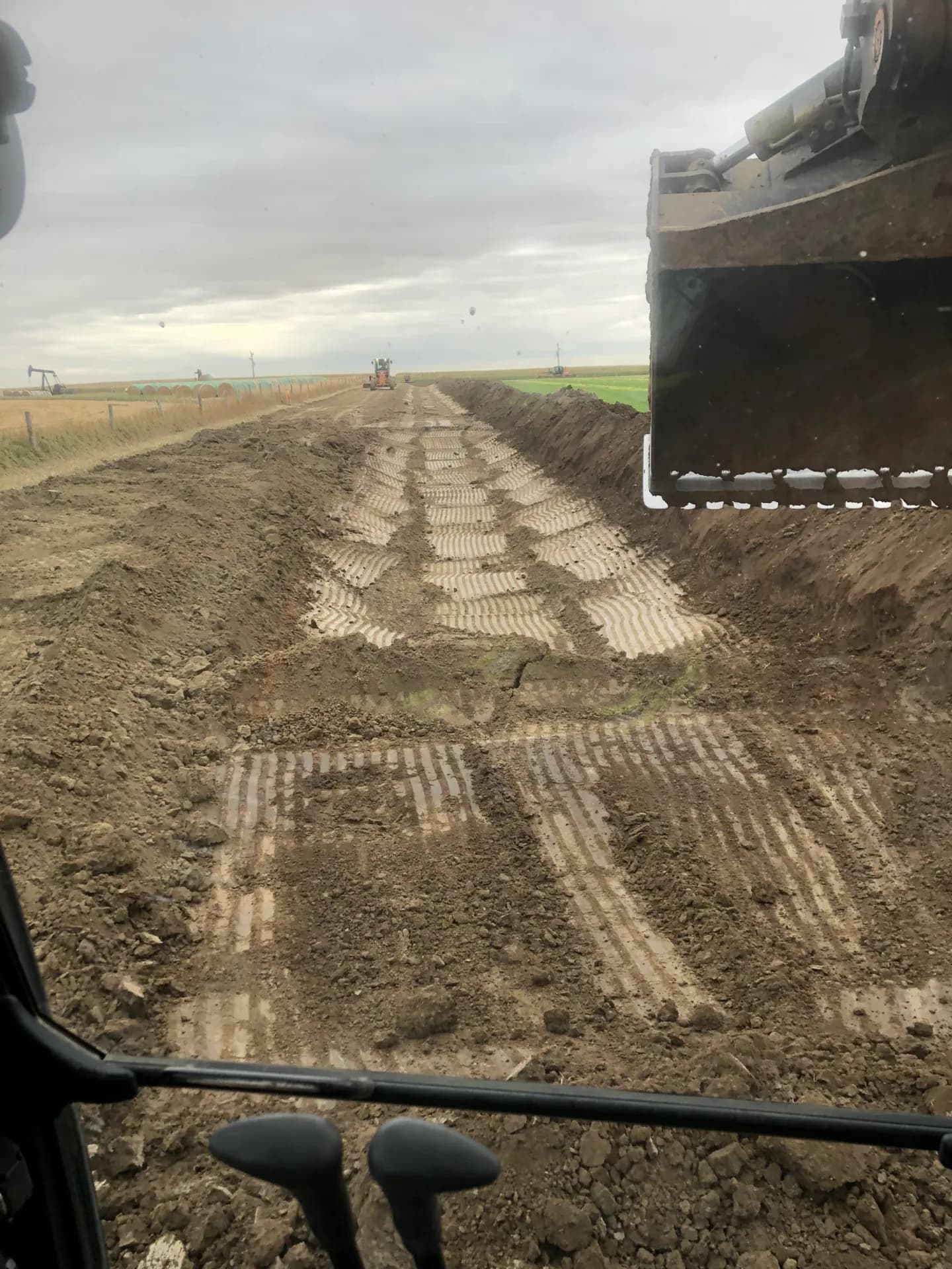 Professional excavation services by Hansen's Excavating